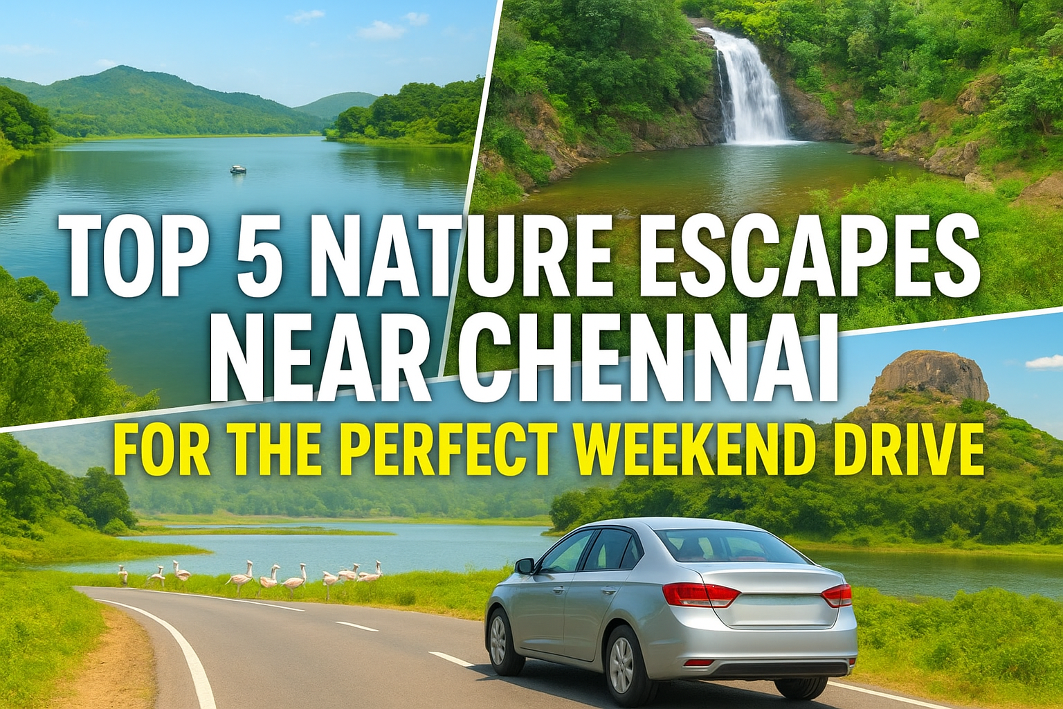 Top 5 Nature Escapes Near Chennai for the Perfect Weekend Drive