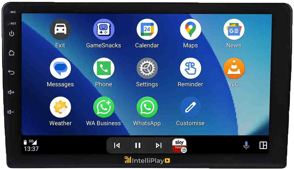 Wireless Android Auto Car Entertainment System