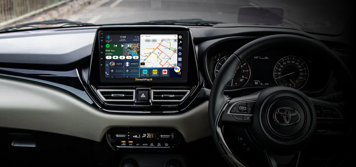 Glanza Android Stereo Car Music System – intelliplay.in